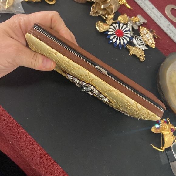 Montana west cross studded wallet 4.5" x 7.5" Guc - Picture 3 of 16